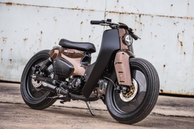 Honda Super Cub phiên bản độ ‘biến hình’ sở hữu tính năng gì mới?