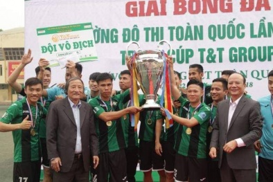 Lộ diện nhà vô địch Giải Bóng đá Môi trường và Đô thị toàn quốc lần thứ nhất
