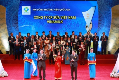 Vinamilk - 10 năm liên tiếp là thương hiệu quốc gia