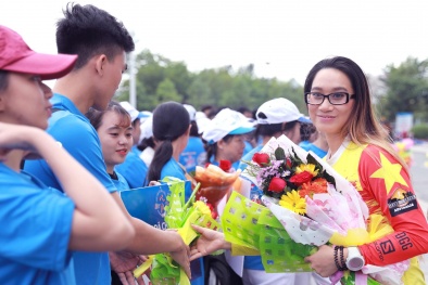 Hơn 8.000 người tham dự Giải việt dã 'Chào năm mới' tranh cúp BTV - Number 1