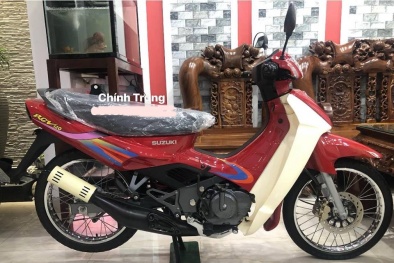 'Hét giá' 1 tỷ đồng tại Việt Nam, xe máy Suzuki RGV 120 có gì đặc biệt?