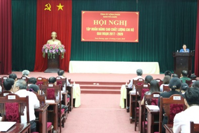 Vĩnh Phúc: Đề án 04 và những chuyển biến tốt trong công tác xây dựng Đảng