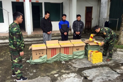 Quảng Ninh: Ngăn chặn nhóm đối tượng vận chuyển 2500 bao thuốc lá lậu