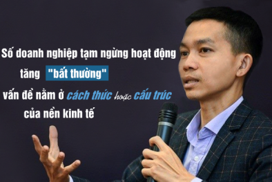 Vì đâu số doanh nghiệp tạm ngừng hoạt động tăng 'bất thường'?