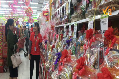 Thị trường giỏ quà tết Kỷ Hợi 2019 có gì độc đáo?