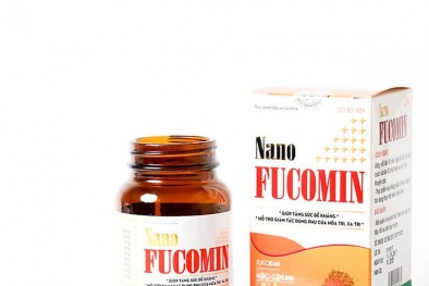 Cẩn trọng khi mua sản phẩm Nano Fucomin trên website vi phạm quy định quảng cáo