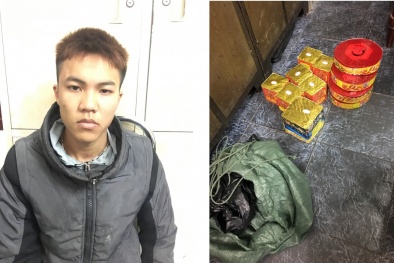 Giáp Tết Nguyên đán, liên tiếp bắt giữ hai vụ vận chuyển gần 60kg pháo lậu