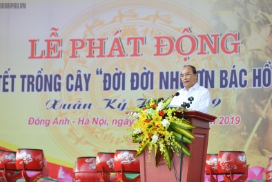 Thủ tướng dự lễ phát động ‘Tết trồng cây đời đời nhớ ơn Bác Hồ’