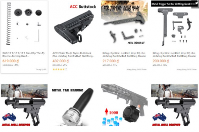 Vụ rao bán thiết bị lắp ráp súng trên Lazada: Tổng cục trưởng Tổng cục QLTT nói gì?
