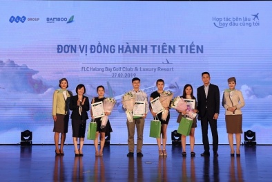 Hãng hàng không Bamboo Airways vinh danh đại lý xuất sắc