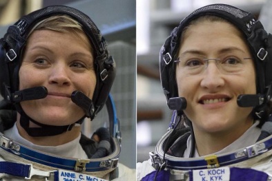 NASA lần đầu tiên cử nhóm phi hành gia toàn nữ đi bộ trong không gian