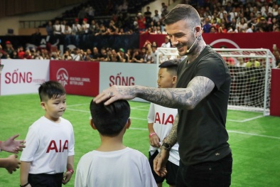 David Beckham truyền cảm hứng tại sự kiện 'Sống' Festival của AIA