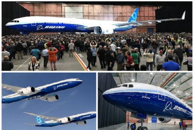 Hãng Boeing ra mắt máy bay mới có công nghệ 'đỉnh' nhất mọi thời đại sau sự cố boeing 773