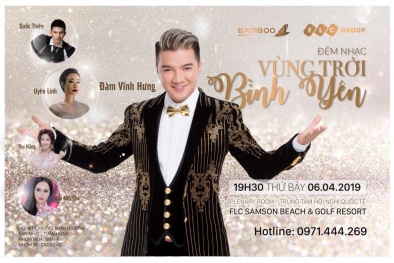 Mr Đàm và dàn sao 'khủng' chuẩn bị đổ bộ FLC Sầm Sơn trong đêm nhạc 'Vùng trời bình yên'