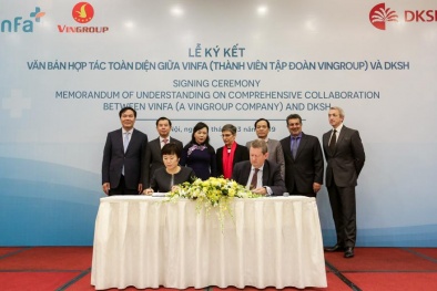 VinGroup ký kết hợp tác chiến lược với tập đoàn DKSH