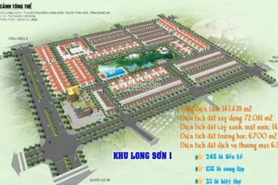 Dự án nghìn tỷ ‘nằm trên giấy’, Cienco 4 lại được giao thêm hàng trăm nghìn m2 đất tại Nghệ An