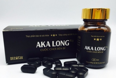 Thực phẩm bảo vệ sức khỏe Akalong quảng cáo là thuốc, dễ gây hiểu nhầm