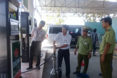 Phát hiện doanh nghiệp kinh doanh xăng dầu gian lận về đo lường