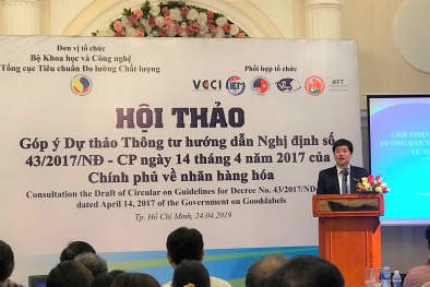 Gỡ khó cho việc ghi nhãn hàng hóa