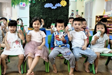 Lợi ích kép của chương trình sữa học đường Hà Nội