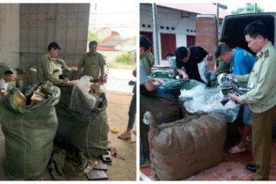 Nhập lậu lượng lớn mỹ phẩm, quần áo và sản phẩm làm tóc bị tóm gọn