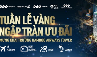 'Đại tiệc' ưu đãi trị giá hàng chục tỷ đồng nhân dịp Khai trương Bamboo Airways Tower 265 Cầu Giấy