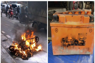 Sai lầm sử dụng ắc quy xe máy mùa nắng nóng dễ gặp 'bà hỏa' giữa đường