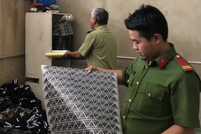 Phát hiện trên 1.000 sản phẩm hàng hóa nghi giả mạo nhãn hiệu