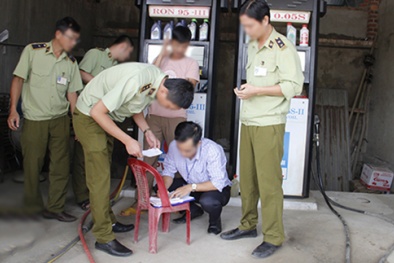 Kinh doanh xăng không bảo đảm chất lượng, công ty Thân Sinh bị xử phạt hơn 184 triệu đồng