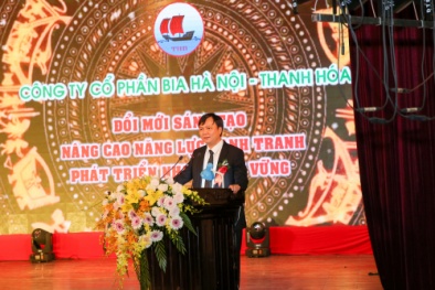 Công ty CP Bia Thanh Hóa được trao tặng Giải Vàng Chất lượng Quốc gia 2018