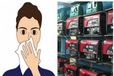 Khí xả từ máy phát điện có thể gây chết ngạt, nên đặt vị trí nào cho an toàn