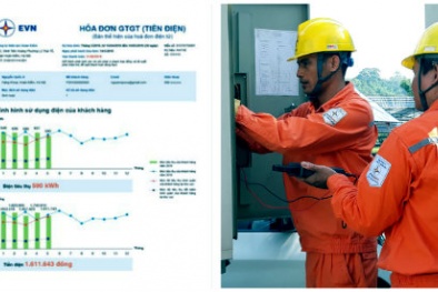 EVN đưa biểu đồ vào hóa đơn mới để khách hàng so sánh tiền điện
