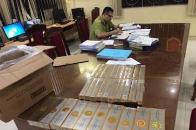 Nhập lậu thuốc lá điếu Trung Quốc về nội địa tiêu thụ