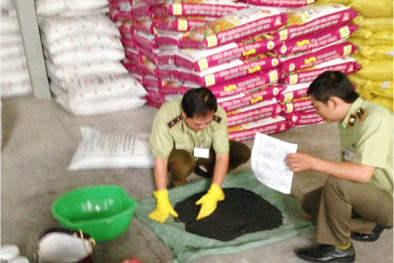 Sản xuất, kinh doanh phân bón và thuốc bảo vệ thực vật kém chất lượng ngày càng tinh vi