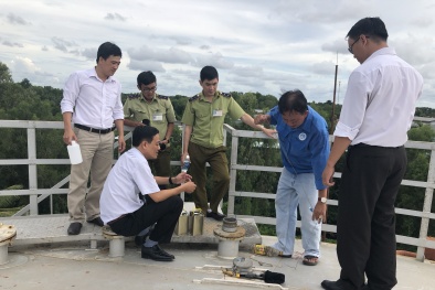 Kiểm tra chất lượng xăng dầu trên địa bàn tỉnh Kiên Giang
