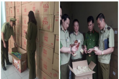 Xử lý 568 vụ buôn bán hàng lậu và gian lận thương mại tại Lào Cai