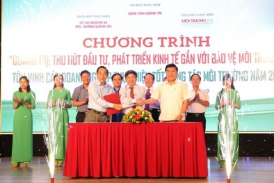 Quảng Trị: Tôn vinh doanh nghiệp thực hiện tốt công tác môi trường