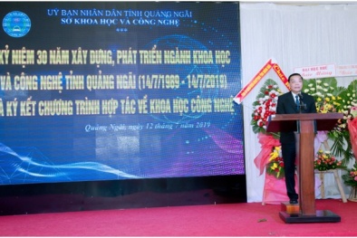 Quảng Ngãi: KH&CN tạo ra chuyển biến vượt bậc về năng suất, chất lượng