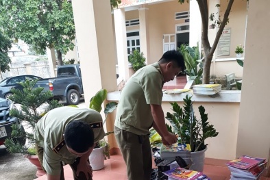 Tạm giữ gần 4.000 quyển sách giáo khoa nghi làm giả