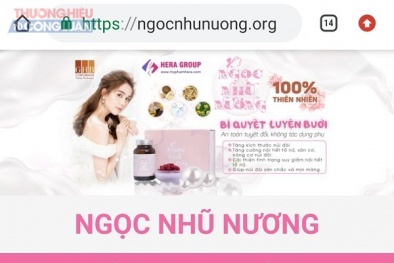 Thực phẩm bảo vệ sức khỏe Ngọc Nhũ Nương được quảng cáo như thuốc chữa bệnh?