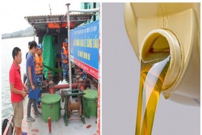 Chặn đứng gần 40.000 lít dầu DO bất hợp pháp vận chuyển qua đường biển