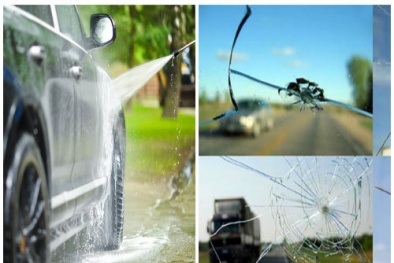 Rửa xe ô tô sau khi đi nắng sai cách có thể khiến kính vỡ toác
