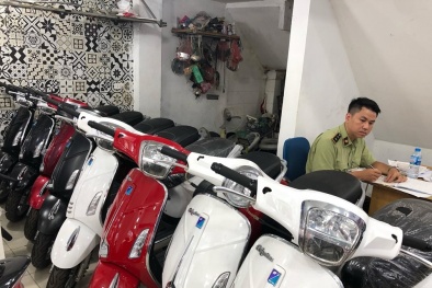 Tịch thu 23 chiếc xe máy có dấu hiệu bị thay đổi tính năng kỹ thuật so với thiết kế