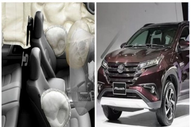 Tài xế thận trọng khi lái xe Toyota Rush vì túi khí có thể nổ bất ngờ