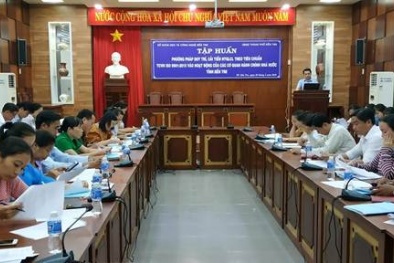Bến Tre: Tổ chức 7 lớp tập huấn về cải tiến, duy trì TCVN ISO 9001:2015