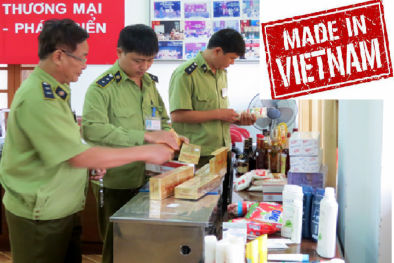 Đồng loạt ra quân chống hàng giả mạo nhãn mác, giả xuất xứ Việt Nam