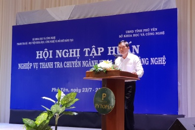Tập huấn nghiệp vụ thanh tra chuyên ngành khoa học và công nghệ năm 2019