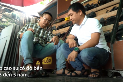 Thu nhập 'khủng' nhờ bán dép cao su tới 60 quốc gia