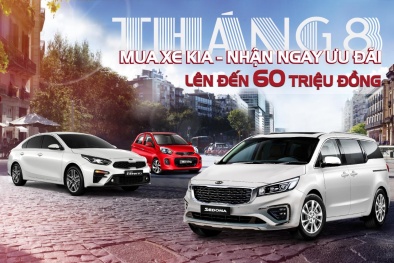 Loạt xe ô tô Kia đang ưu đãi mạnh tới 60 triệu đồng/chiếc tại Việt Nam