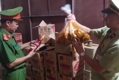 Thu mua bột chiên thực phẩm, xì dầu không rõ nguồn gốc về Lạng Sơn bán kiếm lời